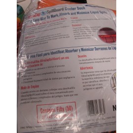 UltraZap SpillGuard Absorbent Pads 27"x4.5"  (50 Pads Per Pack)