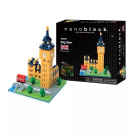 Nanoblock NEW Nanoblock Big Ben Micro building block construction kit mini block NIB