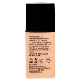 Australis Fresh & Flawless Full Coverage Foundation - Light Neutral