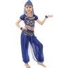 Girls Short Sleeve Belly Dancing Costume Set ALL Ornaments