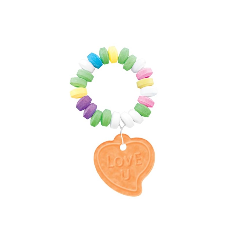 Brazalete 48 piezas, Dulce Comprimido Sabor Frutales en forma de