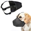 Dog Muzzle with Adjustable Strap Air Mesh Muzzle for Small