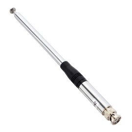 HYS 27Mhz Antenna 9-Inch to 51-inch Telescopic/Rod HT Antennas for CB Handheld/Portable Radio with BNC Connector Compatible with Cobra Midland Uniden Anytone CB Radio(27Mhz)