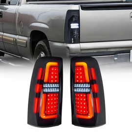 AMERICAN MODIFIED LED Tail Lights Compatible with 99-06 Chevy Silverado & 99-02 GMC Sierra