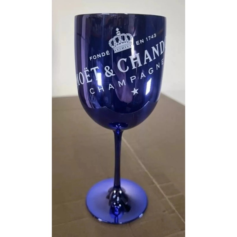 Moet & Chandon 12 Moet & Chandon Blue Imperial Acrylic