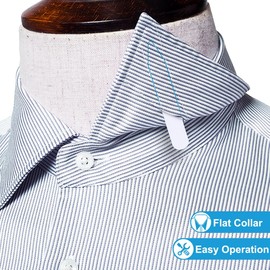 200 Piezas Refuerzos De Huesos De Cuello De PláStico Blanco Estancia De Cuello para Camisa Accesorios para Mantener Forma Y Soporte En Uso Diario