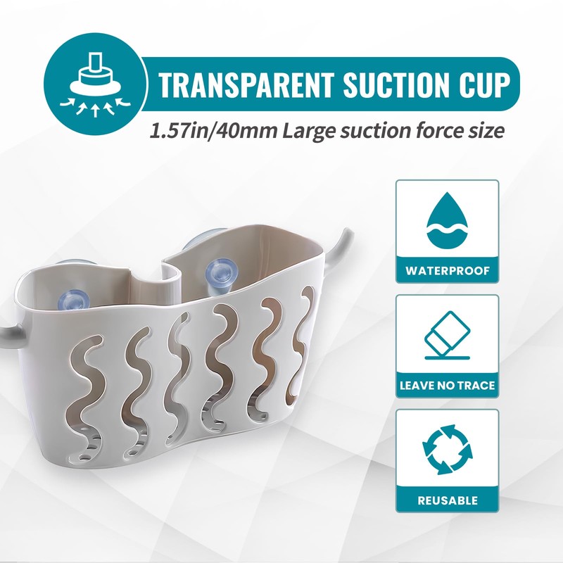 HE ZHI LONG Suction Cups for Glass Surfaces, 12 Pack,