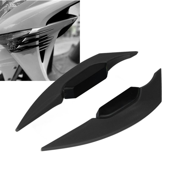 Motorcycle Side Winglets 1 Pair Motorcycle Aerodynamic Winglet Side Air