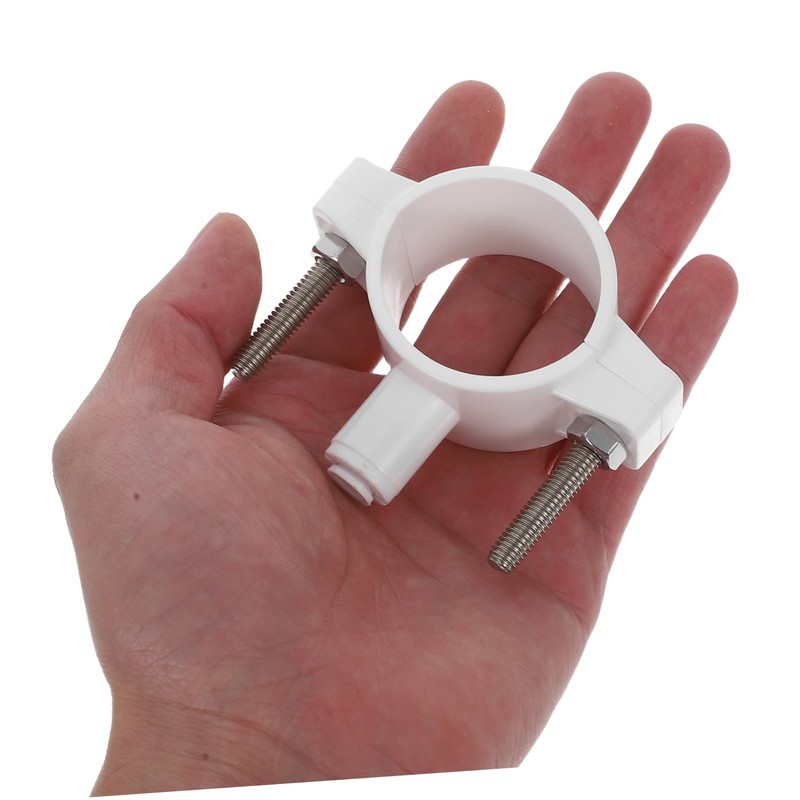 Gadpiparty 1Set Water Pipe Repair Clamp Bracket for Kitchen Sink