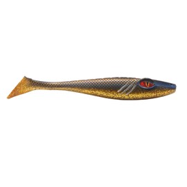 BIGBAIT - Fishing Lure - Rubber Fish - Artificial Bait - Pike Bait - Raptor Gold Nature