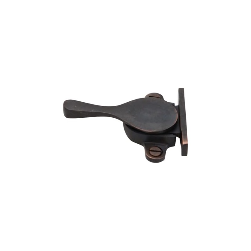 Side Mount Pressure Window Sash Lock Aged Bronze Hardware