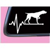 German Shorthair Lifeline TP 247 vinyl 8" Decal Sticker shorthaired