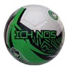 ICHNOS Snazzer Junior size football ball (White, Green, Blue, Silver,