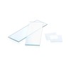 QWORK® 50 PCS microscope slides and 100 PCS cover slips