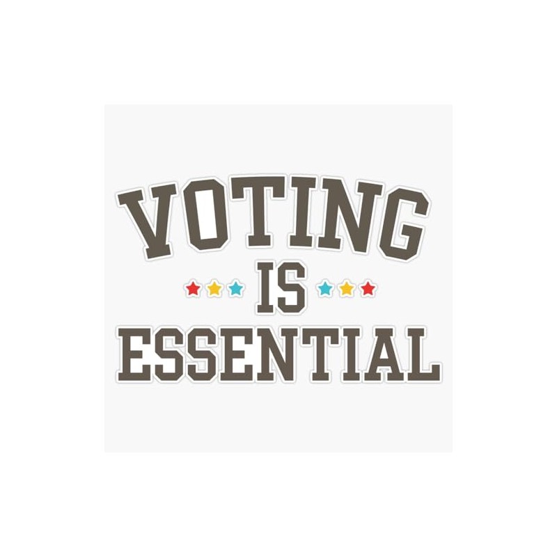 LAD Studio Voting is Essential : 2020 Presidential Elections Sticker