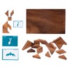 Engelhart - 350103 - Double Tangram Animals Wooden Puzzle -