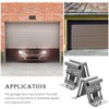 ARTIBETTER 2pcs Garage Door Adjustable Top Bracket, Garage Doors Fixture