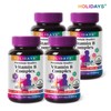 Holidays Vitamin B Complex 4 bottles, total 12 month supply