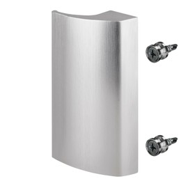 SOTECH Seja II Balcony Door Handle Aluminium Stainless Steel Look 85 x 40 x 20 mm Door Handle Patio Door Handle