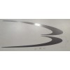 CROSSROADS RV 2010 SUNSET TRAIL DECALS 43x8" FORWARD SWOOSH STRIPES