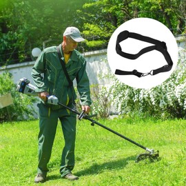 dentedeleao Trimmer Shoulder Strap, Adjustable Carry Strap, Brushcutter, Brush Cutter Strap, Nylon Grass Trimmer Harness Strap, Single Brush Cutter Strap, Shoulder Strap with Carry Hook