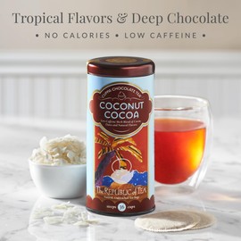 The Republic of Tea – Coconut Cocoa Cuppa Chocolate Tea Bags Refill, Low-Caffeine, 36 Servings
