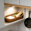 Dealpoli Wicker Storage Basket, Rattan Baskets for Storage, Hand-Woven Wicker