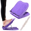 Slant Board Calf Stretcher Board, Plastic 10-Level Adjustable Incline Board