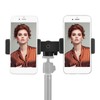 Double Phone Holder Tripod Mount Adapter Horizontal Vertical Shooting with