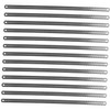 COHEALI 25Pcs Double Sided Hacksaw Blades Durable Carbon Steel Teeth