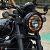 HARPUOU 7 Inch LED Motorcycle Headlight Housing Bucket with Lamp
