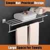 Alise Towel Rack,Towel Holder Towel Hanger with Towel Bar for