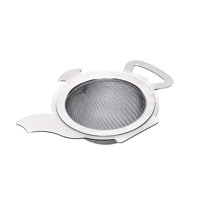 HealthAndYoga™ Stainless Steel Tea Strainer with a Utility Cup -