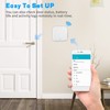 Clickinline Bluetooth WiFi Gateway Fingerprint Password Smart Electronic Door Lock