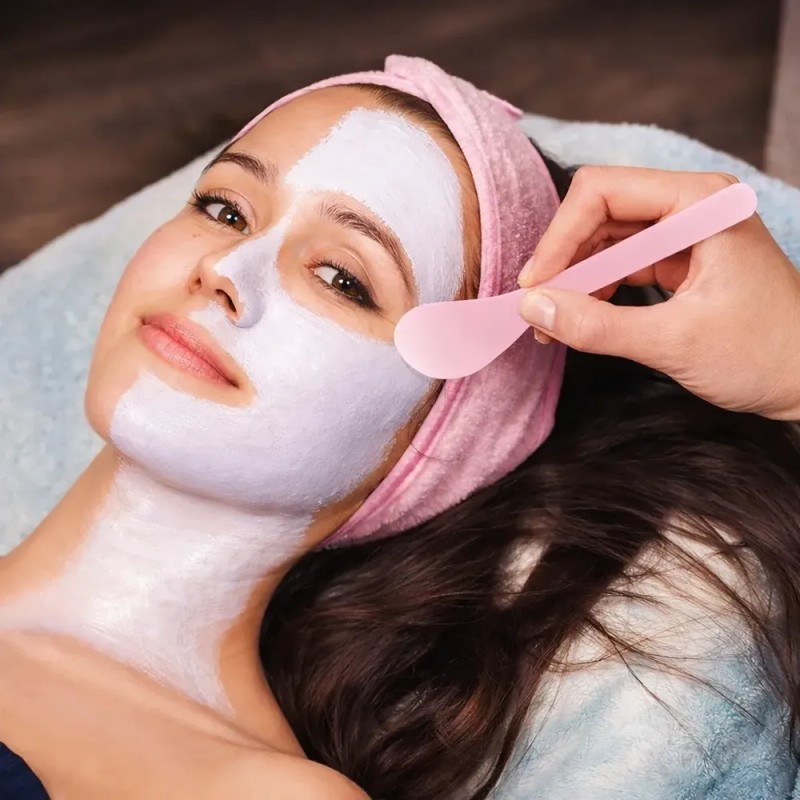 12 Pzs Kit Mascarilla Facial Bowl Brochas Y Frasco