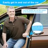 VZZNN 2 Pack Car Door Handle for Elderly Car Handle