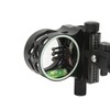 5 Pin Bow Sight Aluminium Alloy with Short Rod Archery