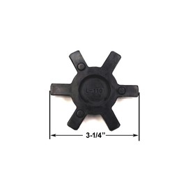 L110 Flexible NBR Rubber Spider Insert Fits L-110 Lovejoy Martin L-Jaw Coupling