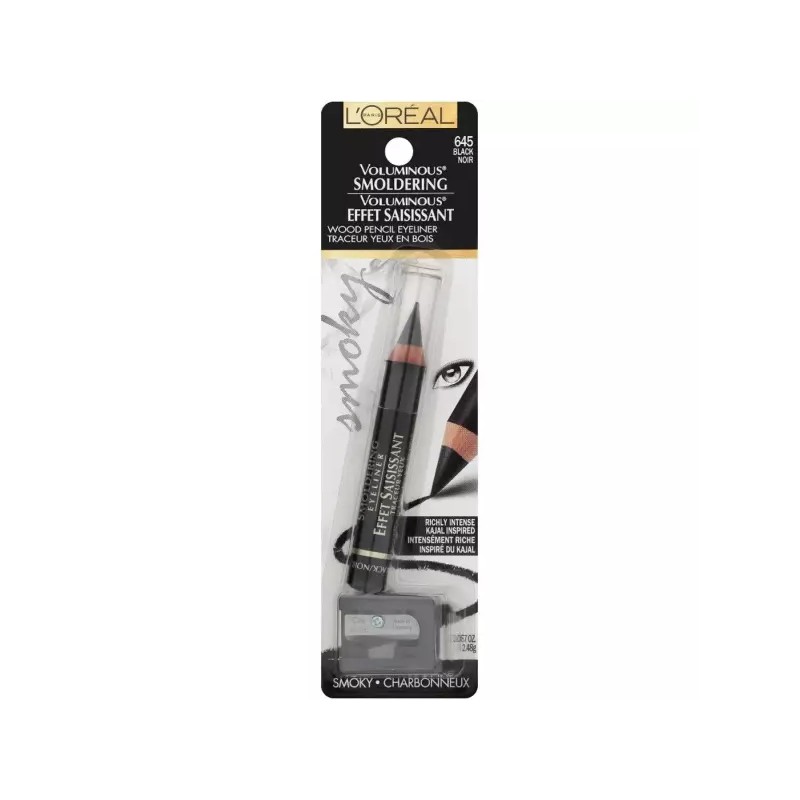 L'OREAL PARIS 로레알 파리 볼륨 스모딩 라이너 블랙 0.056온스 1카운트