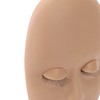 3PCS Eyelash Mannequin Head Removable Replaced Eyelids Eyelash Practice Head