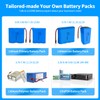 EEMB 3.6V Battery Pack 1200mAh PLC Lithium Battery Compatible for