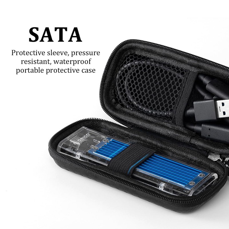 Hard Drive Case, M.2 SSD Protective Box for M.2 SSD,