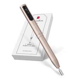 MelodySusie Nagelfräser Kabellos, Elektrische Nagelfeile Fräser für Gelnägel Acrylnägel, PC100GR Nail Drill 20000 U/Min, Verstellbarer Geschwindigkeit, Maniküre Pediküre Set (Gold)