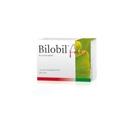 BILOBIL FORTE 60pcs is correcting the circulation and the functioning of brain