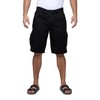 RAW X Mens Belted Cargo Shorts, Relaxed Fit Casual Knee
