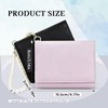 MultiValue Small Womens Wallet, Pearl Pendant Slim Wallet Trendy Velvet