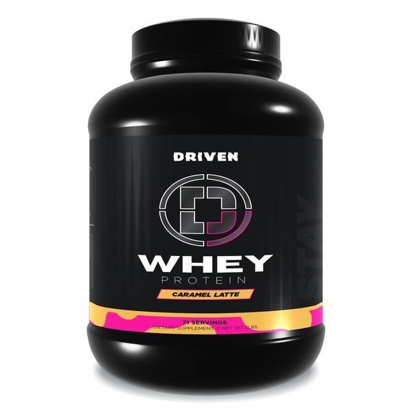 Driven WHEY- Whey Protein Powder: Delicious, Clean Protein Shake- Improve
