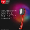 Colgate Visible White O2 Manual Toothbrush for Adults- 2 Pcs,