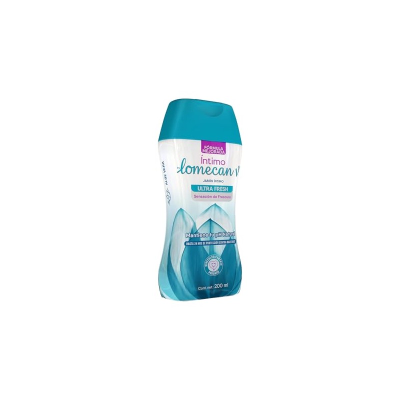 LOMECAN V - Shampoo íntimo fresco. Con extractos naturales que