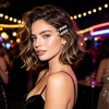2Pcs Rhinestone Star Hair Clips Silver Accessories Y2K Barrettes